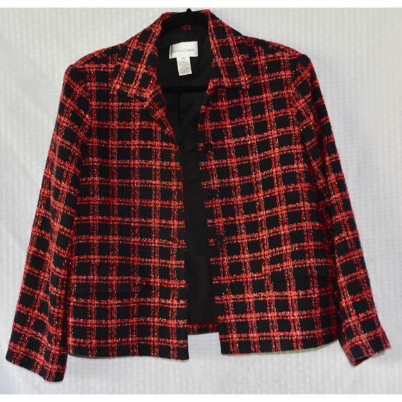 Drapers & Damon's Tweed Lined Blazer Jacket Size PM - Picture 1 of 5